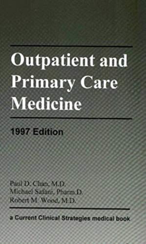 Outpatient And Primary Care Medicine, 1997 Edition
