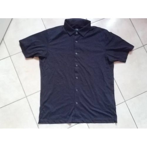Chemise Homme Manches Courtes Uniqlo Taille L.