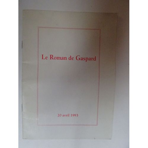 Fabienne Sabatey Et Patrick D'elme (Le Roman De Gaspard)