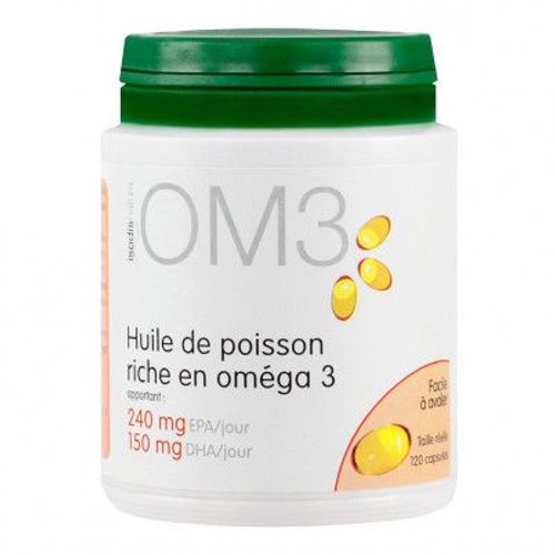 Om3 Huile Poisson 120 Caps. Super Diet 