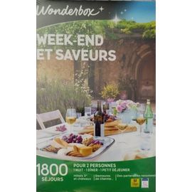 Coffret Wonderbox - Week End Et Saveurs
