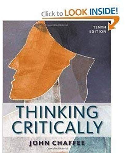 Thinking Critically