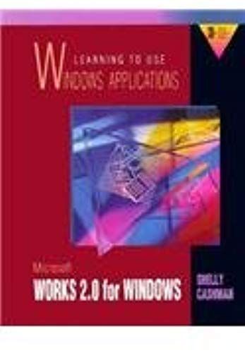 Learning To Use Windows Applications