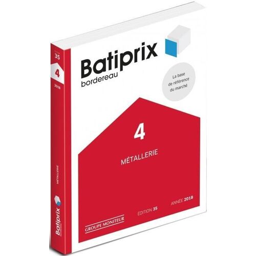 Batiprix T.4 - Métallerie (Édition 2018)