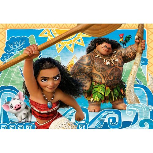 PUZZLE ENFANT SuperColor 60 pièces Maxi - Vaiana