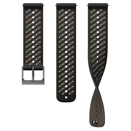 Suunto Athletic 8 - Bracelet De Montre Pour Montre Intelligente - 22 Mm, Silicone - Taille Small/Medium - Noir - Pour Suunto 9 Peak Pro, Ocean, Race, Race S, Run, Vertical