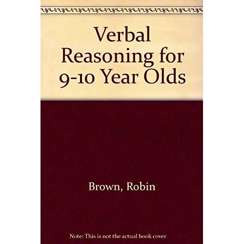 Verbal Reasoning For 9-10 Year Olds