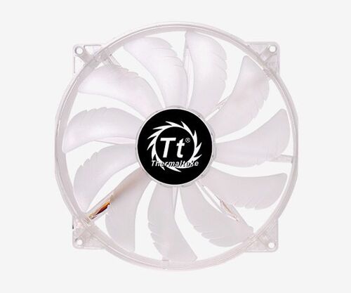 Thermaltake Pure 20 LED Boitier PC Ventilateur 20 cm Transparent