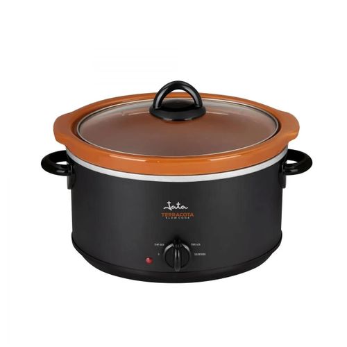 JATA JEOL2135 mijoteuse 3,5 L 180 W Noir, Terre cuite