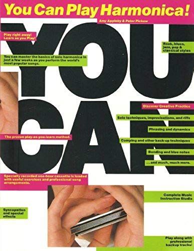 You Can Play Harmonica Book & Cassette