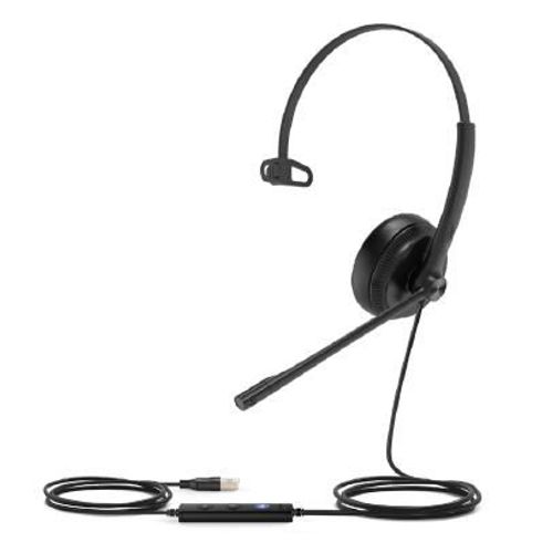 Yealink UH34 Lite Casque Avec fil Arceau Bureau/Centre d'appels Noir