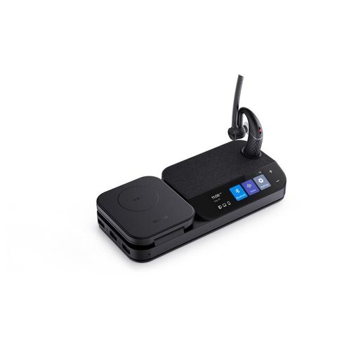 Yealink BH71-WORKSTATION casque Sans fil Ecouteurs Bureau/Centre d'appels Bluetooth Socle de chargement Noir