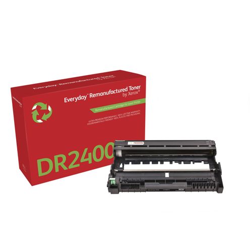 Xerox Tambour remanufacturé Mono Everyday de compatible avec Brother DR2400, Capacité standard