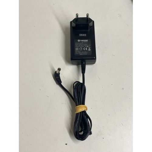 Chargeur Pour Numéricâble Sagem Icadd84 Hd – Sagem Fap121s102eu1 – Original