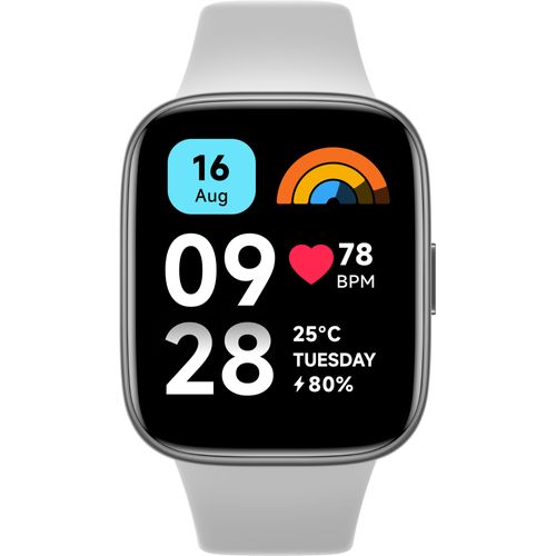 Xiaomi Redmi Watch 3 Active 1.83" LED 47 mm Numérique 240 x 280 pixels Écran tactile Gris