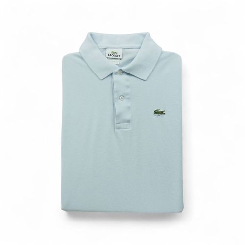 Reconditionné - Polo Manches Courtes Homme Bleu Clair - Taille L - Homme - Bleu Clair