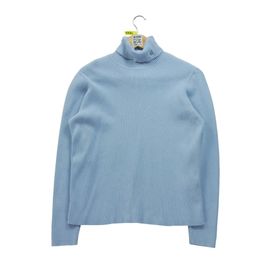 Reconditionné - Pull Femme Col Roulé Bleu Clair - Taille Xl - Femme - Bleu Clair