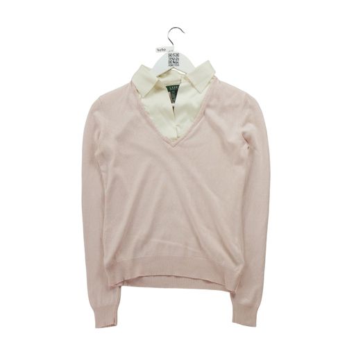 Reconditionné - Pull Femme Soie Et Cachemire Rose - Taille S - Femme - Rose