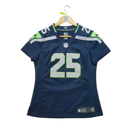 Reconditionné - Maillot Femme Nfl Seattle Seahawks Bleu - Taille S - Femme - Bleu