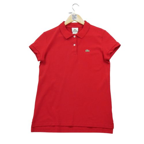 Reconditionné - Polo Manches Courtes Femme Rouge - Taille L - Femme - Rouge
