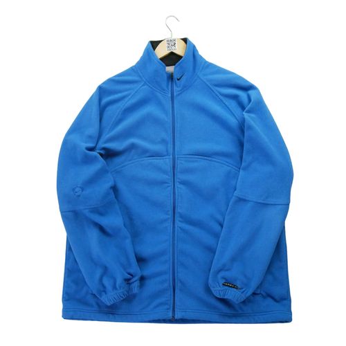 Reconditionné - Veste Polaire Homme Retro Bleu - Taille L - Homme - Bleu