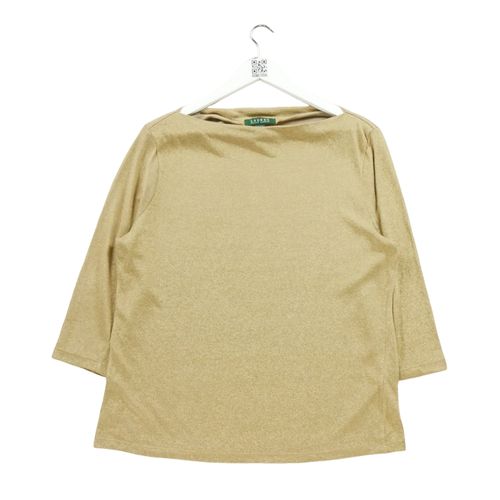 Reconditionné - T-Shirt Manches Longues Femme Doré - Taille Xl - Femme - Doré