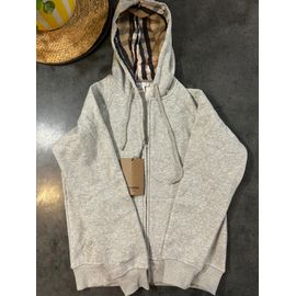 Sweat À Capuche Burberry Gris