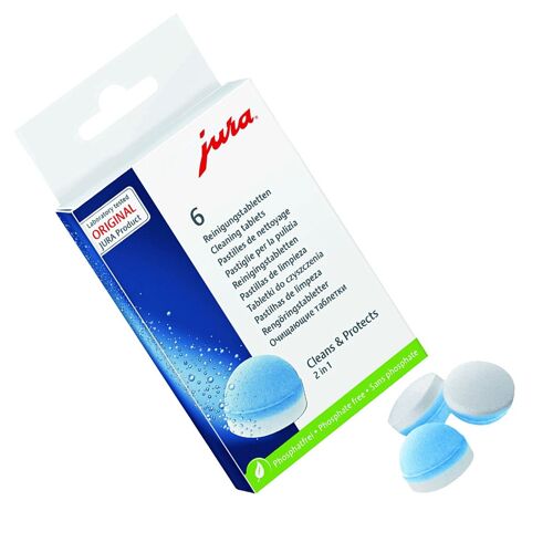Pastilles de nettoyage d'origine (pack de 6) Cafetière Machine à Café (64488 )