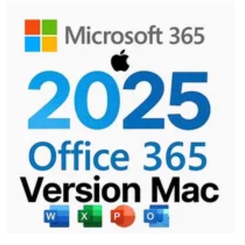Office 365 - Licence Microsoft Version 2025 Compatible Mac