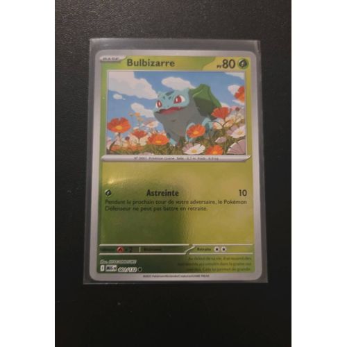 Bulbizarre 001/132 - Commune Reverse - Me01 - Carte Pokemon Pokefantasyy
