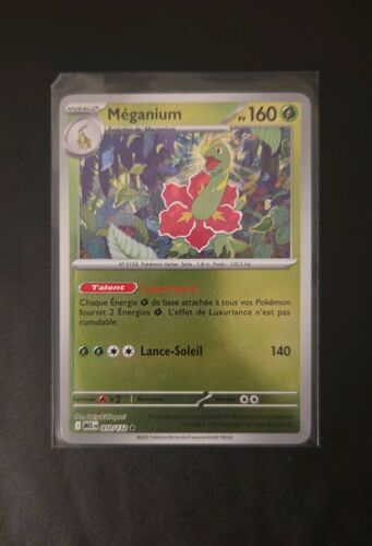 Carte Pokémon Reverse Méganium 010/132 Meg Méga-Evolution Fr Pokefantasyy