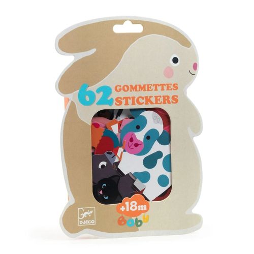 Gommettes Animaux De La Ferme Multicolore