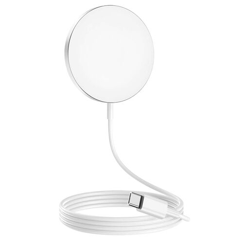 Chargeur pour iPhone 17 Air Magsafe Magnétique 15W Mayaxess Blanc