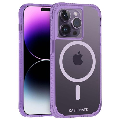 Coque MagSafe pour iPhone 14 Pro Tough Plus Protection Antichoc CASE MATE Violet
