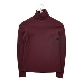 Reconditionné - Pull Femme Col Roulé Bordeaux - Taille S - Femme - Bordeaux