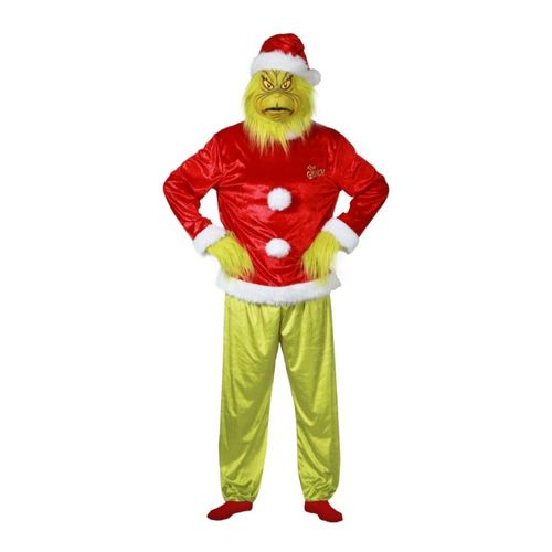 Déguisement Grinch Croque-Mitaine Poilu Adulte