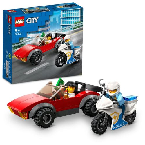 LEGO City - La course-poursuite de la moto de police - 60392