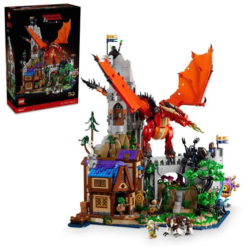 LEGO Ideas - Dungeons &amp Dragons : l'histoire du dragon rouge - 21348