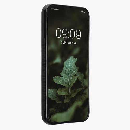Kwex-Housse Compatible Avec Google Pixel 10 Pro Xl Coque - Étui De Protection Rigide En Bois Avec Cadre En Tpu - Brun Foncé Noyer