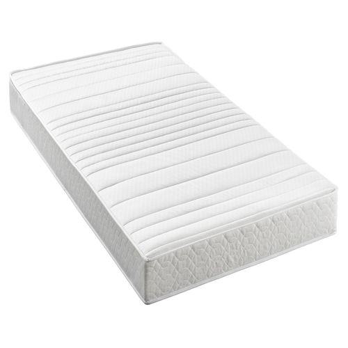 BLUE MOON Matelas EASY 90x200. Mousse profilée 5 zones de confort. Épaisseur 17 cm. Compatible lits IKEA. Fabriqué en Belgique. Garantie 7 ans