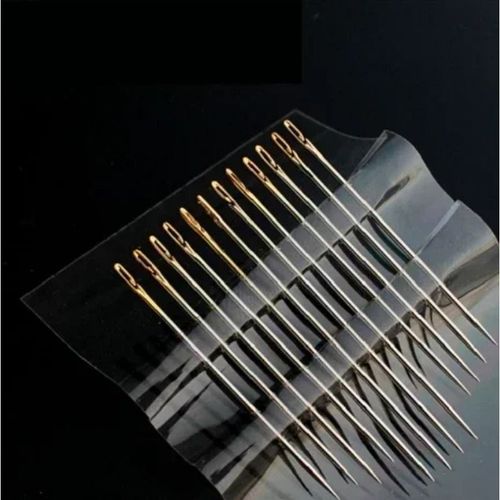 5 pièces/paquet d'aiguilles de Machine à coudre domestique ORGAN HAX1 aiguilles à coudre pour SINGER BROTHER taille 8,9,10,11,12,14,16,18 - Type 12PCS-C