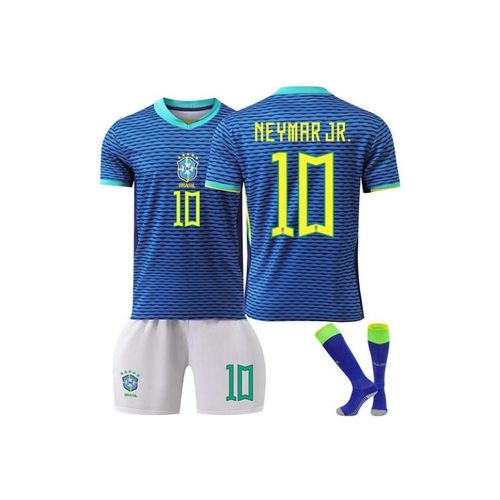 Maillot Brésil Extérieur 2024/25 Neymar Jr #10 ¿ Tenue De Football 3 Pièces Adulte & Enfant
