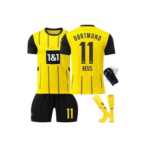 Maillot Dortmund Domicile 2024/25 Reus #11 ¿ Ensemble Football Avec Genouillères Adulte & Enfant