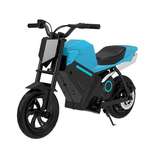 Ovivo Adv250 - Moto Électrique Pour Enfants - 21,6 V 4 Ah - Autonomie Maximale 14 Km - 12,5 Pouces - Bleu