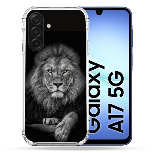 Coque Renforcée Pour Samsung Galaxy A17 5g Animal Lion Majestueux