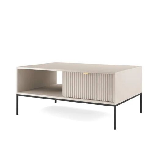 Table Basse Komodee NANAIMO STO1 Frontal en relief Cachemire Cachemire 68 x 104 x 48 cm