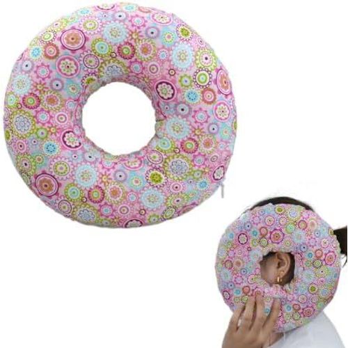 Trahoo-Oreiller Pour Piercing D'oreille, Coussin D'oreille Avec Trou Pour Les Douleurs D'oreille, Oreiller D'oreille Avec Trou D'oreille Pour Cnh, Oreiller Avec Trou Pour Oreille
