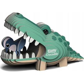 Puzzle 3d - Crocodile Multicolore