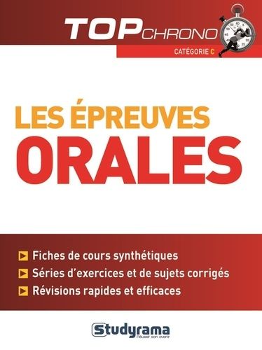 Les Épreuves Orales - Concours Fonction Publique Catégorie C
