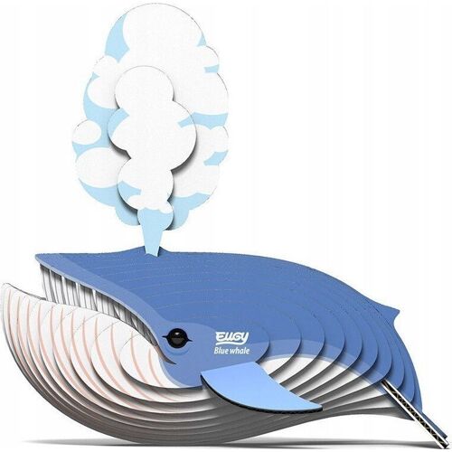 Puzzle 3d - Baleine Bleue Blue